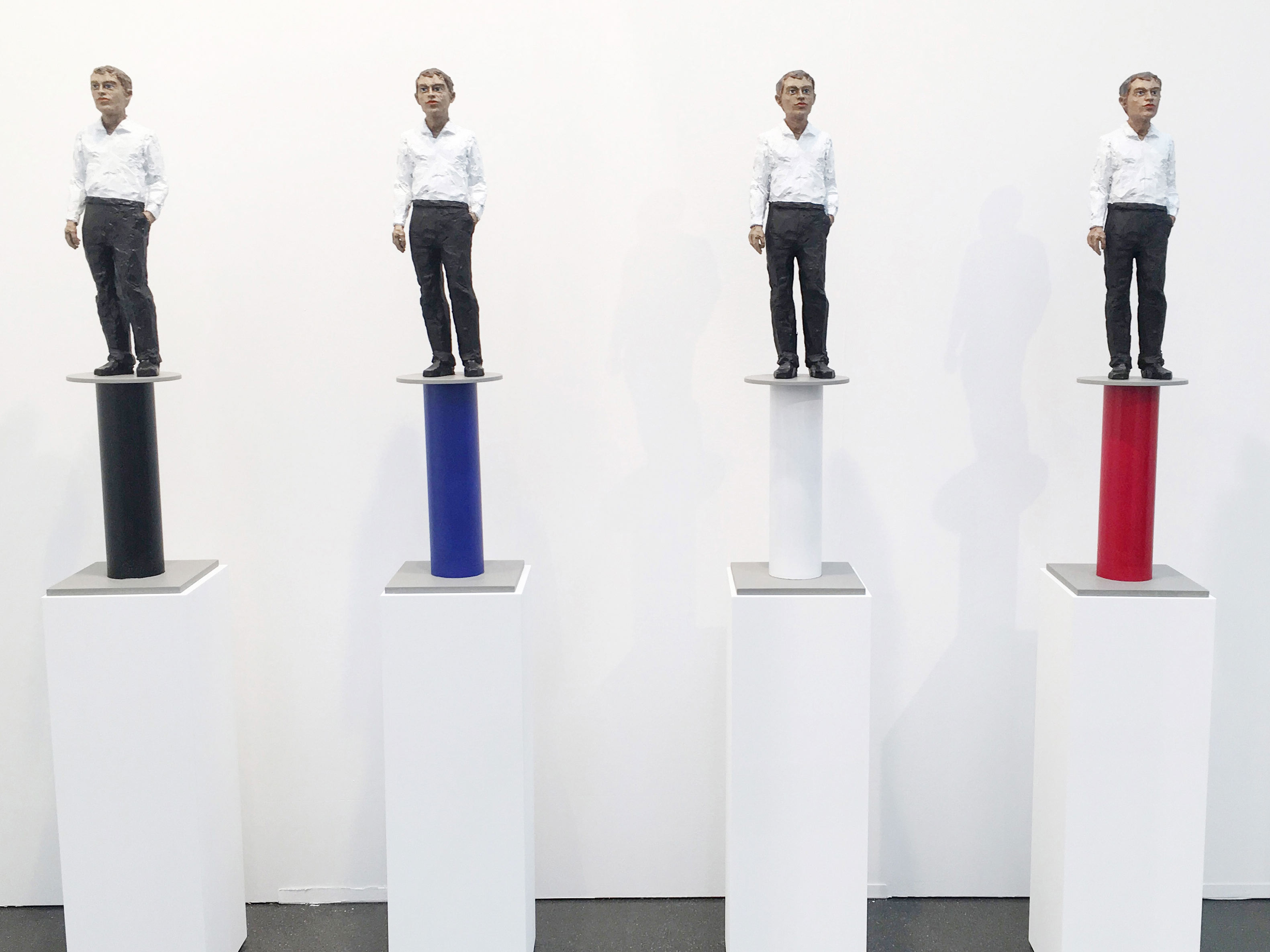 L�rrach Mann Bronzen